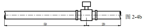液体硫磺流量计直管段安装位置图